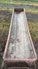 10&rsquo; metal feed trough (unit C) - 7