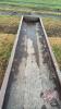 10&rsquo; metal feed trough (unit B) - 6