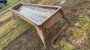 10&rsquo; metal feed trough (unit A) - 3
