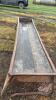 10&rsquo; metal feed trough (unit A) - 4