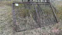 8&rsquo;x5&rsquo; gate (2&rdquo; square tube frame w/ mesh panel centers) Lot D