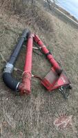 6&rdquo; Tailgate mount hydraulic drill fill with poly spout
