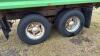 18&rsquo; Cancade End Dump tandem axle pup trailer, VIN# Homemade, OWNER: Alfred J Green , SELLER: FRASER AUC TION LTD___________________________ - 3