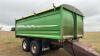 18&rsquo; Cancade End Dump tandem axle pup trailer, VIN# Homemade, OWNER: Alfred J Green , SELLER: FRASER AUC TION LTD___________________________ - 7