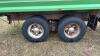 18&rsquo; Cancade End Dump tandem axle pup trailer, VIN# Homemade, OWNER: Alfred J Green , SELLER: FRASER AUC TION LTD___________________________ - 9