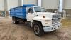 1992 Ford F700 single axle grain truck, 231,604 kms showing, VIN#1FDNF70J2NVA12310, OWNER: Alfred J Green, SELLER: FRASER AUCTION LTD ___________________________ - 7