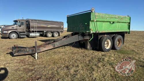 13&rsquo; Tandem axle gravel pup trailer ** No TOD**
