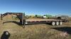 2013 28&rsquo; Rainbow triple axle 5th wheel gooseneck flat deck trailer, VIN#2RGGU283XD1002026, OWNER: Alfred J Green , SELLER: FRASER AUCTION LTD ______________________ - 2