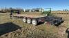 2013 28&rsquo; Rainbow triple axle 5th wheel gooseneck flat deck trailer, VIN#2RGGU283XD1002026, OWNER: Alfred J Green , SELLER: FRASER AUCTION LTD ______________________ - 3