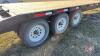2013 28&rsquo; Rainbow triple axle 5th wheel gooseneck flat deck trailer, VIN#2RGGU283XD1002026, OWNER: Alfred J Green , SELLER: FRASER AUCTION LTD ______________________ - 11