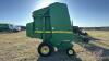 2006 John Deere 567 silage round baler s/n 324751 - 3