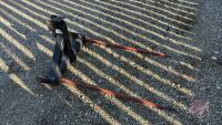 HLA 2 prong 3pt bale fork
