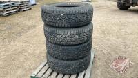 K87. Used 275/65R18 Good Year Wrangler tires