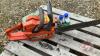 K80. Husqvarna 41 chain saw with chain and oil - 4