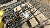 K80. Degelman arm and new Delmar harrow teeth