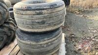 K83. Used 21.5L-16.1 Firestone tires. A