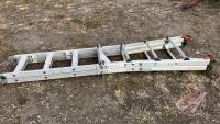 K75. 14' combo step/extension ladder
