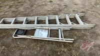 K75. 8' step ladder and platform ladder