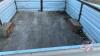 K75. 8x6 Homemade trailer, NO TOD metal sides - 6