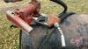 K45. black skid tank with Tuthill 12v pump, hose and nozzle - 3