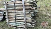 K53. 6' 3x6 used fence posts. A