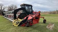 K51. Massy Ferguson 220 SP swather, S/N F22040