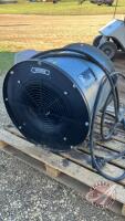 K41. 5hp Caldwell 1ph aeration fan