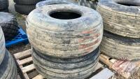 K83. Used 16.5L-16.1SL American Farmer tires. J