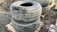 K83. Used 16.5-16.1SL American Farmer tires. B