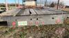 K77.5th Wheel Flat Deck Tandem Axle Trailer, VIN# SK401475550, OWNER: Allen Lagore, SELLER: FRASER AUCTION _____________________________ **TOD** - 7