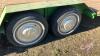 K70. 19' Tandem Axle Homemade Utility Trailer, OWNER: Brian D Cuvelier, SELLER: FRASER AUCTION___________________________________**TOD** - 7