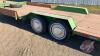 K70. 19' Tandem Axle Homemade Utility Trailer, OWNER: Brian D Cuvelier, SELLER: FRASER AUCTION___________________________________**TOD** - 10