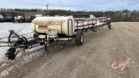 K46. 72' Bourgault 540 Eliminator Field Sprayer, S/N S1874