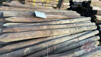 K60. 6' 3"-4" Used fence posts