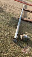 K60. 4&rdquo;x24&rsquo; Pencil Auger with electric motor