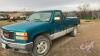K62. 1994 GMC 1500 REG cab truck, 210,100 kms showing, VIN# IGTEK14H1RE531178, OWNER: DELORY J. NESTIBO LTD, SELLER: FRASER AUCTION _____________________________________**TOD**