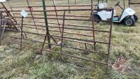 K60. 12' 7 bar gate