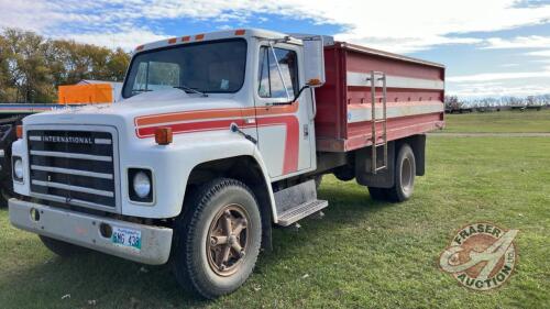 K40. 1980 International S1700 S/A grain truck, S/N AA172KCA18805, 136,057 km showing, OWNER: Garry Wood, SELLER: FRASER AUCTION __________________________________**TOD**