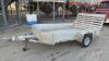 2017 10&rsquo; Aluma 7710 aluminum S/a bumper hitch trailer, VIN# 1YGU51011HB146323, OWNER: Andrew J Granger, SELLER: FRASER AUCTION LTD ________________________________