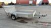 2017 10&rsquo; Aluma 7710 aluminum S/a bumper hitch trailer, VIN# 1YGU51011HB146323, OWNER: Andrew J Granger, SELLER: FRASER AUCTION LTD ________________________________ - 2