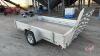 2017 10&rsquo; Aluma 7710 aluminum S/a bumper hitch trailer, VIN# 1YGU51011HB146323, OWNER: Andrew J Granger, SELLER: FRASER AUCTION LTD ________________________________ - 4