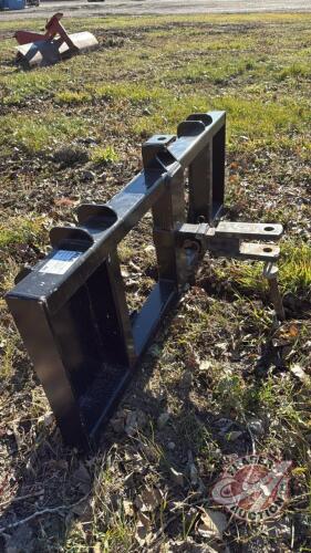 HLA Skid Steer Mount Plate Receiver Hitch (not sold with accessories)