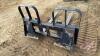 48&rdquo; HLA 5500 lb skid steer pallet forks - 4