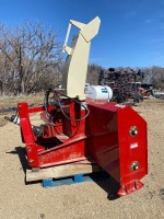 *96" FarmKing dbl auger 3pt snow blower