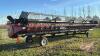 35&rsquo; CaseIH 3020 Terra-flex header SN YCZL59341 - 9