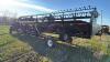 40&rsquo; Geringhoff TrueFlex Razor Air draper header s/n 29124025840A - 3