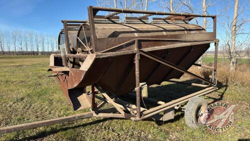 Shop Built double roller seed sizer/cleaner