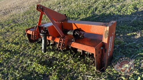 64&rdquo; Howard 603 3pt roto tiller s/n 12245