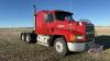 1999 Mack CH613 tandem axle highway truck, 755,923 kms showing, VIN# 1M1AA18Y9XW114197, SAFETIED OWNER: Andrew, SELLER: FRASER AUCTION LTD J Granger - 14