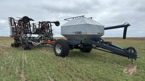 45&rsquo; Flexicoil 5000 air drill, Flexicoil 2320 tow between air cartair drill s/n M043877, s/n S072396 air cart
